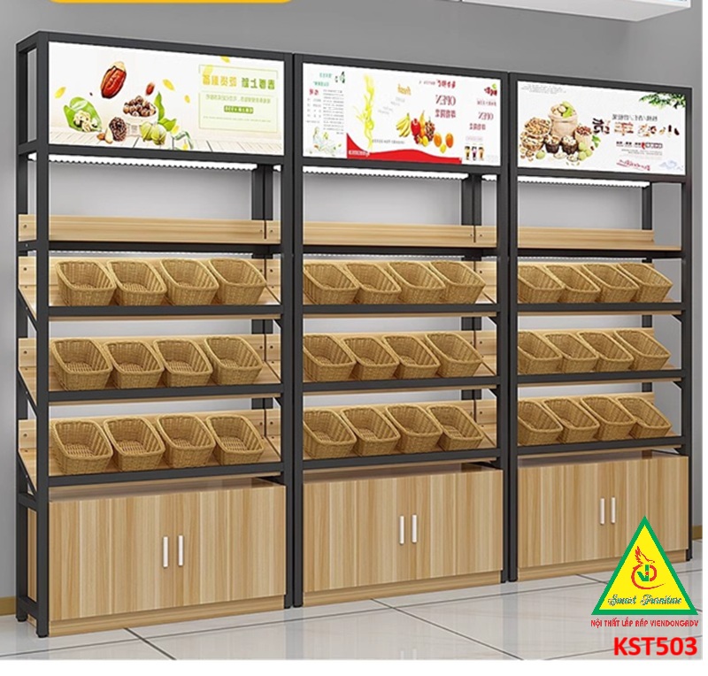 Kệ trưng bày sản phẩm, hàng hóa , kệ siêu thị , cửa hàng KST503 - NỘI THẤT LẮP RÁP VIENDONGADV