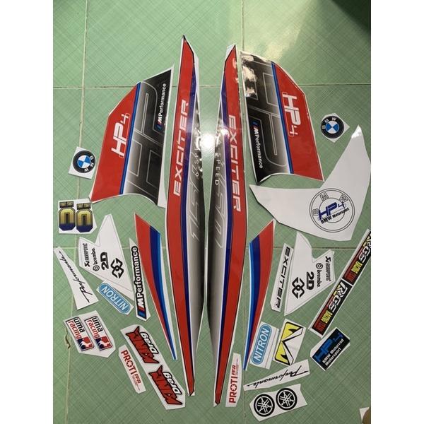 Tem exciter 150 hp4 đỏ