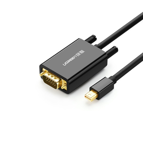 Cáp chuyển đổi Mini Displayport to VGA dài 1.5m 30596 Ugreen - Hàng Chính Hãng