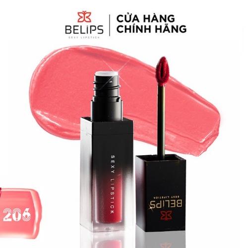 Son Kem Lì Màu Pink Girl Hồng Trà Belips Sexy Lipstick (3,7G)