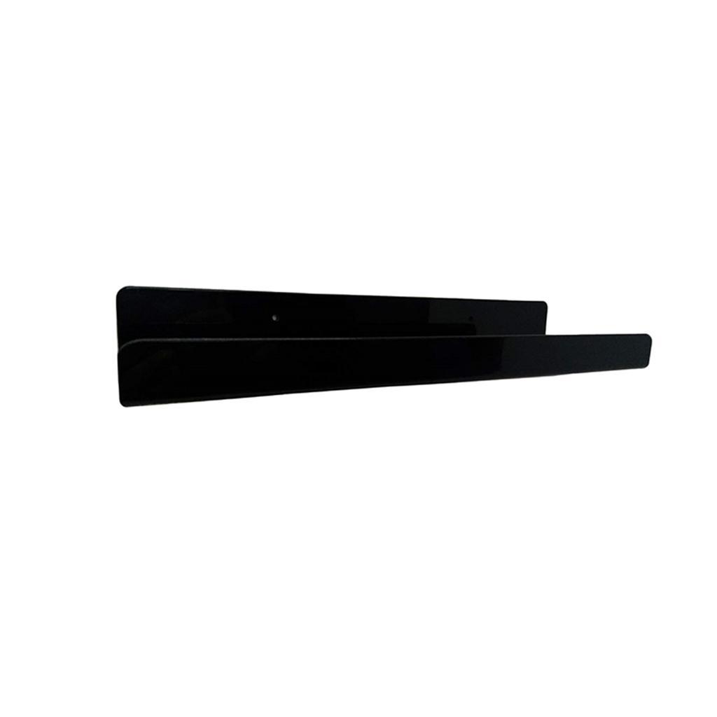 Acrylic Floating Wall Ledge Shelves Book Cosmetics Rack Kid Storage Display