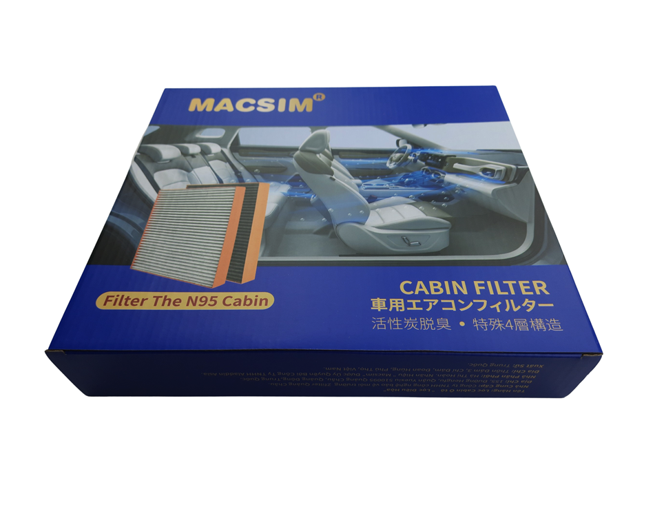 Lọc gió điều hòa cao cấp Macsim N95 xe ô tô Lexus RX 270 2015 - nay(mã MS1919)