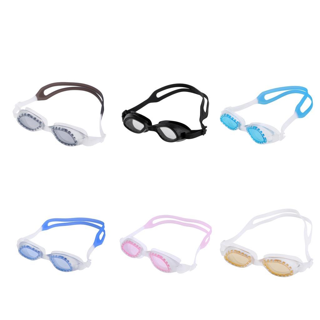 Kids Boys Girls Anti-Fog UV Protection Waterproof Soft Silicone Swimming Goggles Glasses Eyewear - Various Colors