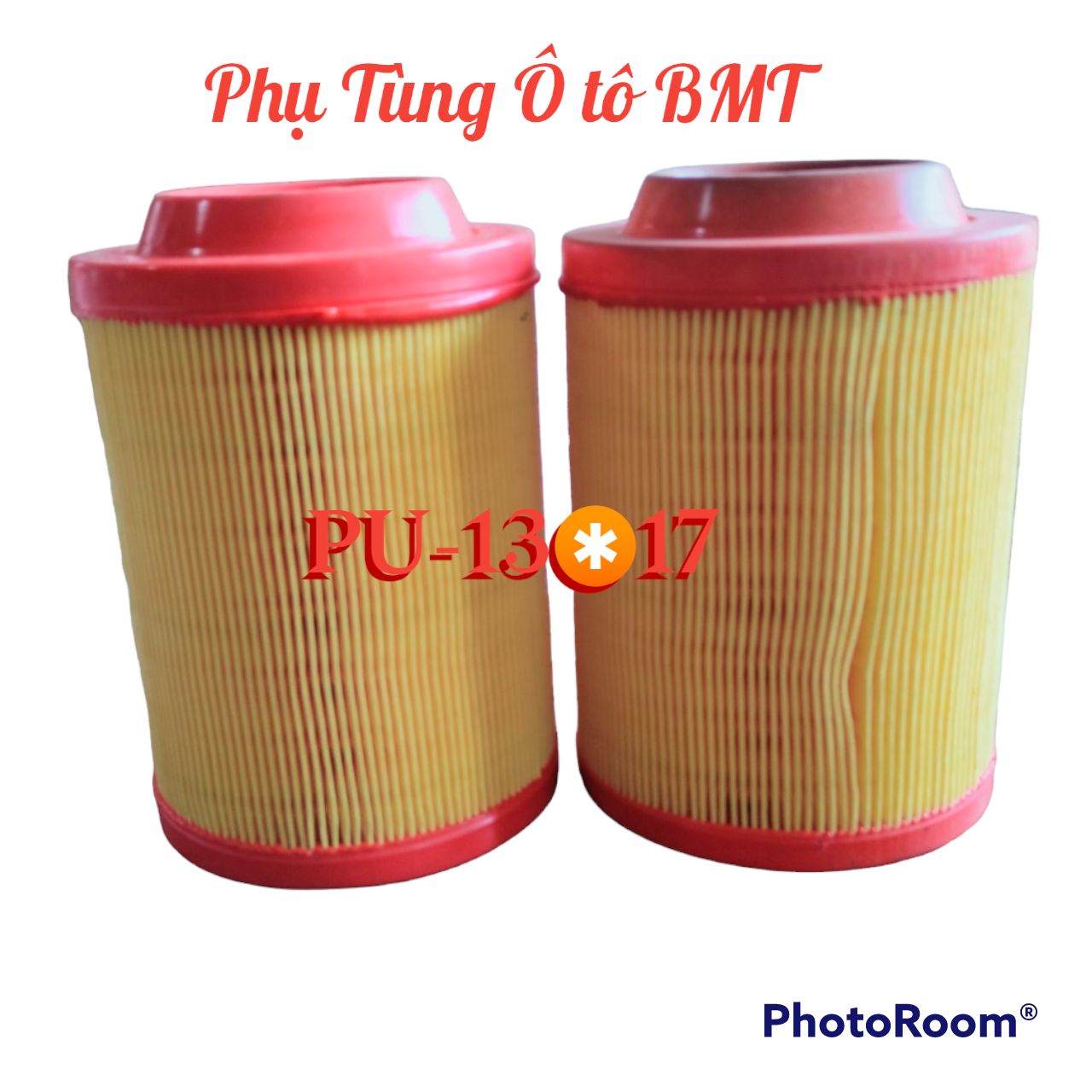 Lọc gió xe tải, xe ben Thaco Forland 1 tấn, kích thước 130x170x70 lỗ 29mm cao su