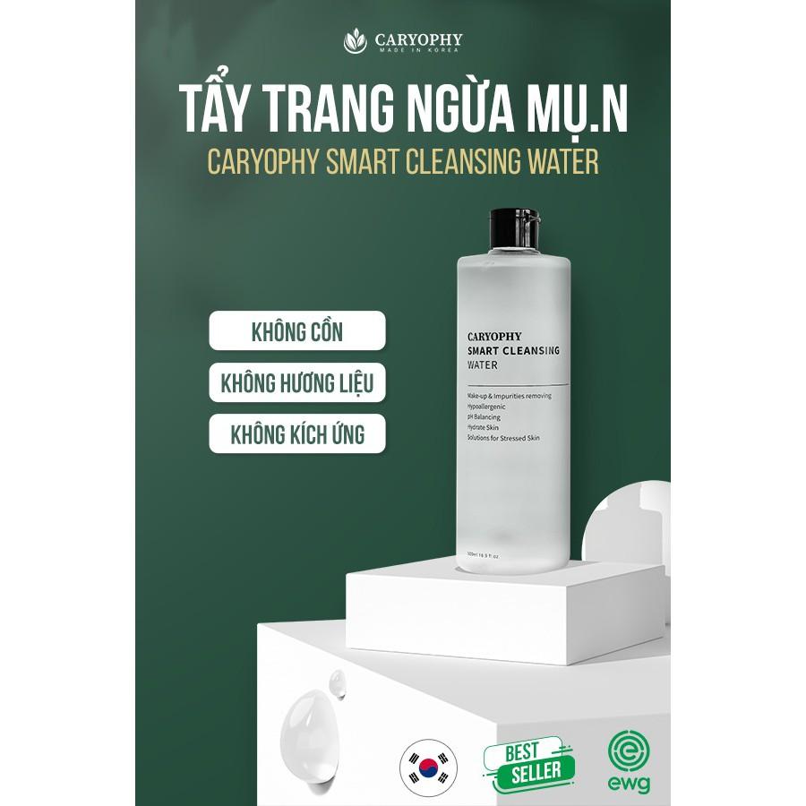 Nước tẩy trang thông minh Caryophy smart cleansing water 500ml và 300ml