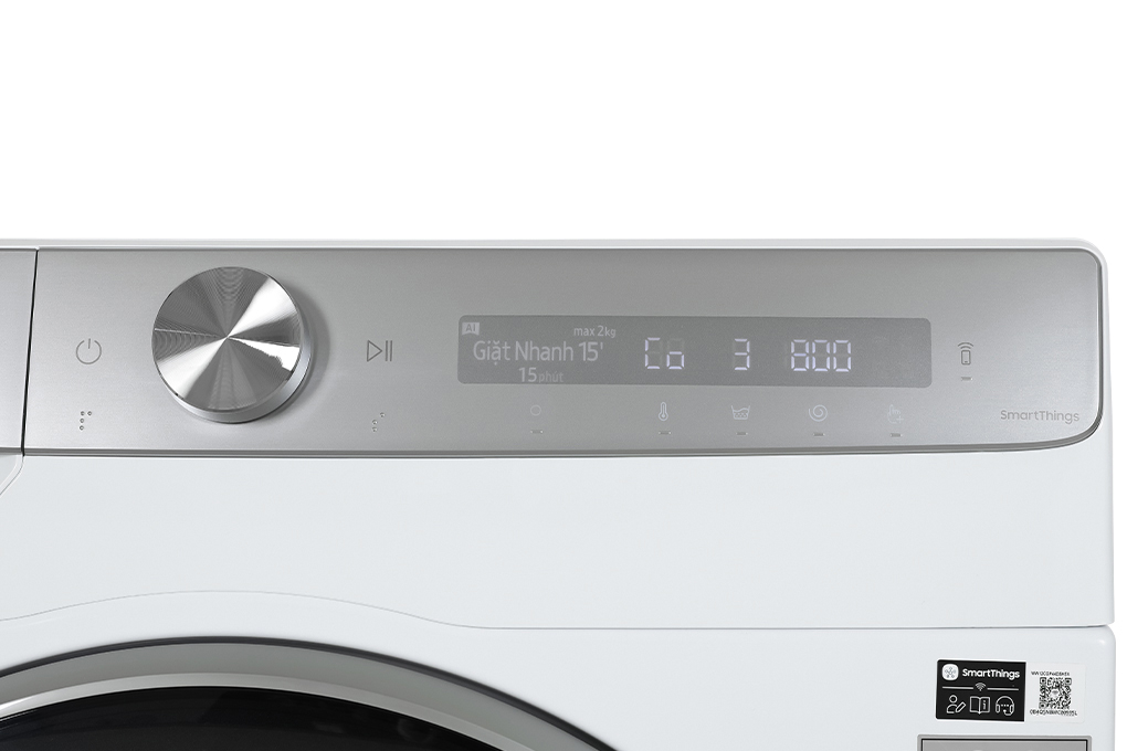 WW12CGP44DSHSV - Máy giặt Samsung AI Ecobubble+ Inverter 12 kg WW12CGP44DSHSV - Hàng Chính Hãng