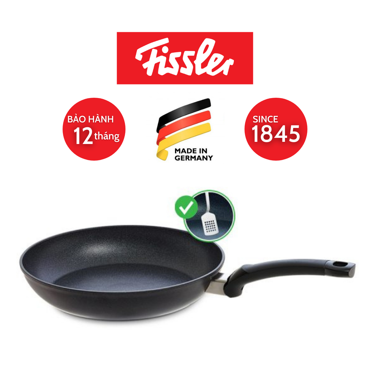 Chảo chống dính Fissler Adamant Classic size 28cm - Sx tại Đức - Hàng chính hãng