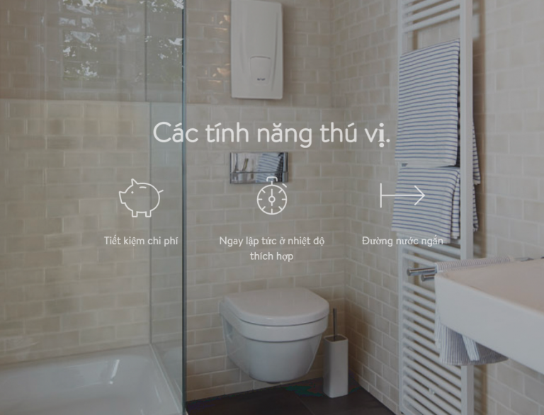 Máy nước nóng tức thì E-comfort DBX Next - Hàng chính hãng