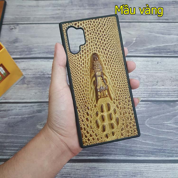 Ốp lưng da vân cá sấu nổi 3D cho samsung Note 10 Plus/ note 9/ s20 ultra