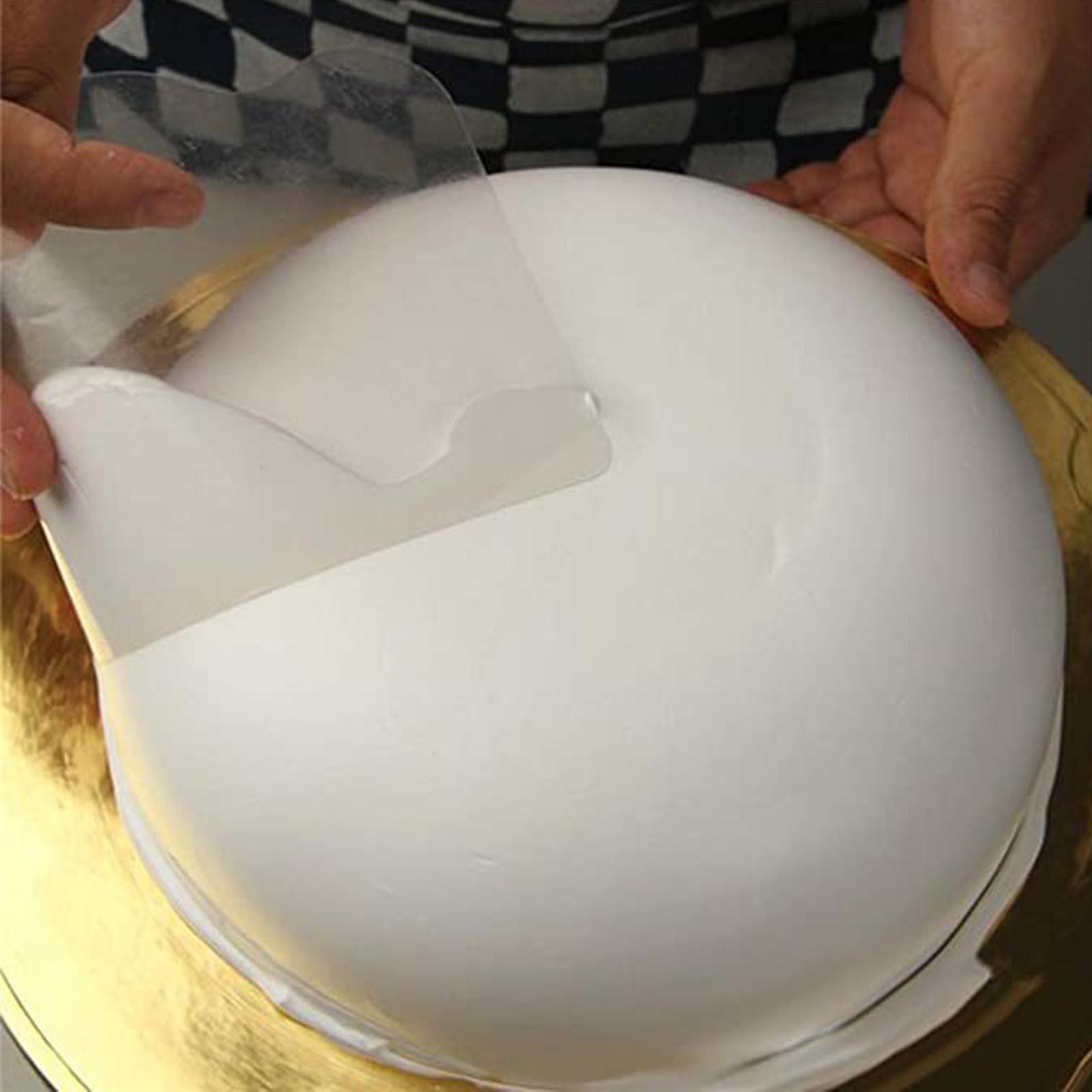 Of 15 Cake Scraper Smoother Smear Transparent Scraper for Household