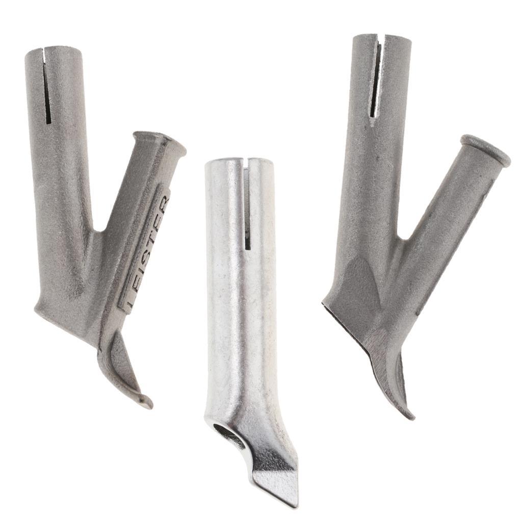2xSpeed Welding Nozzle For Vinyl PVC Plastic Hot Air Welder Triangle Nozzle