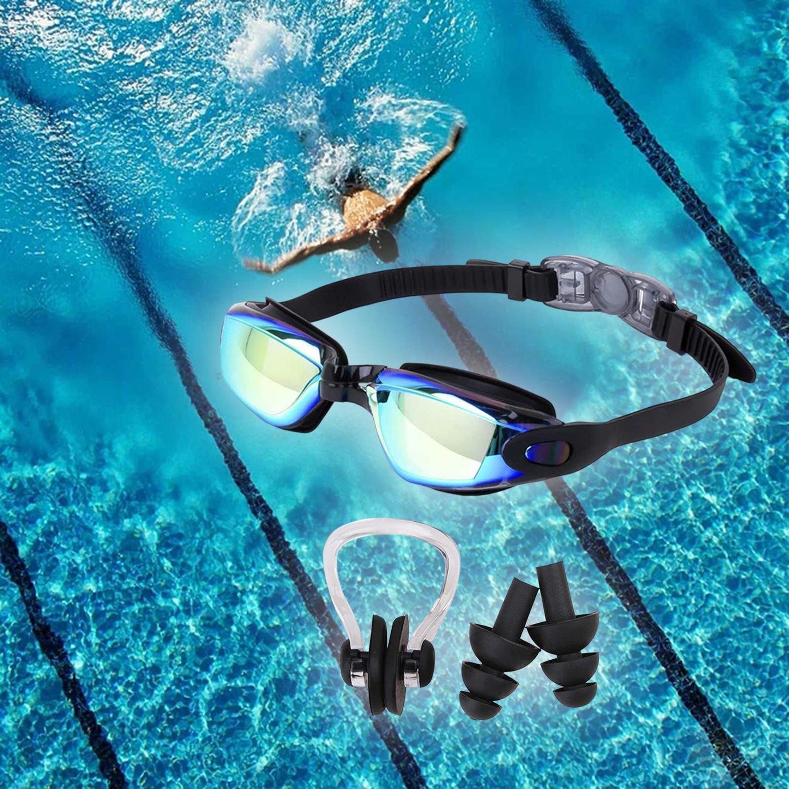 Swim Goggles, Anti Fog No Leaking Swimming Goggles for Men Women