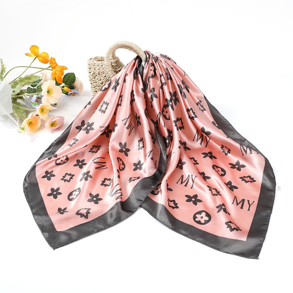 50 mẫu khăn lụa bandana quấn áo - Khăn turban đội đầu 90x90cm