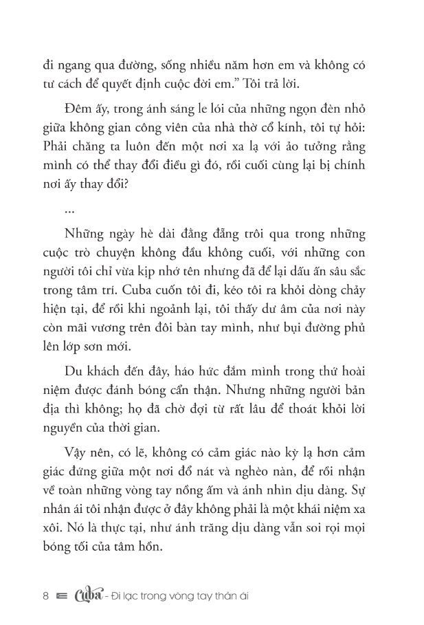Sách - Cuba - Đi Lạc Trong Vòng Tay Thân Ái