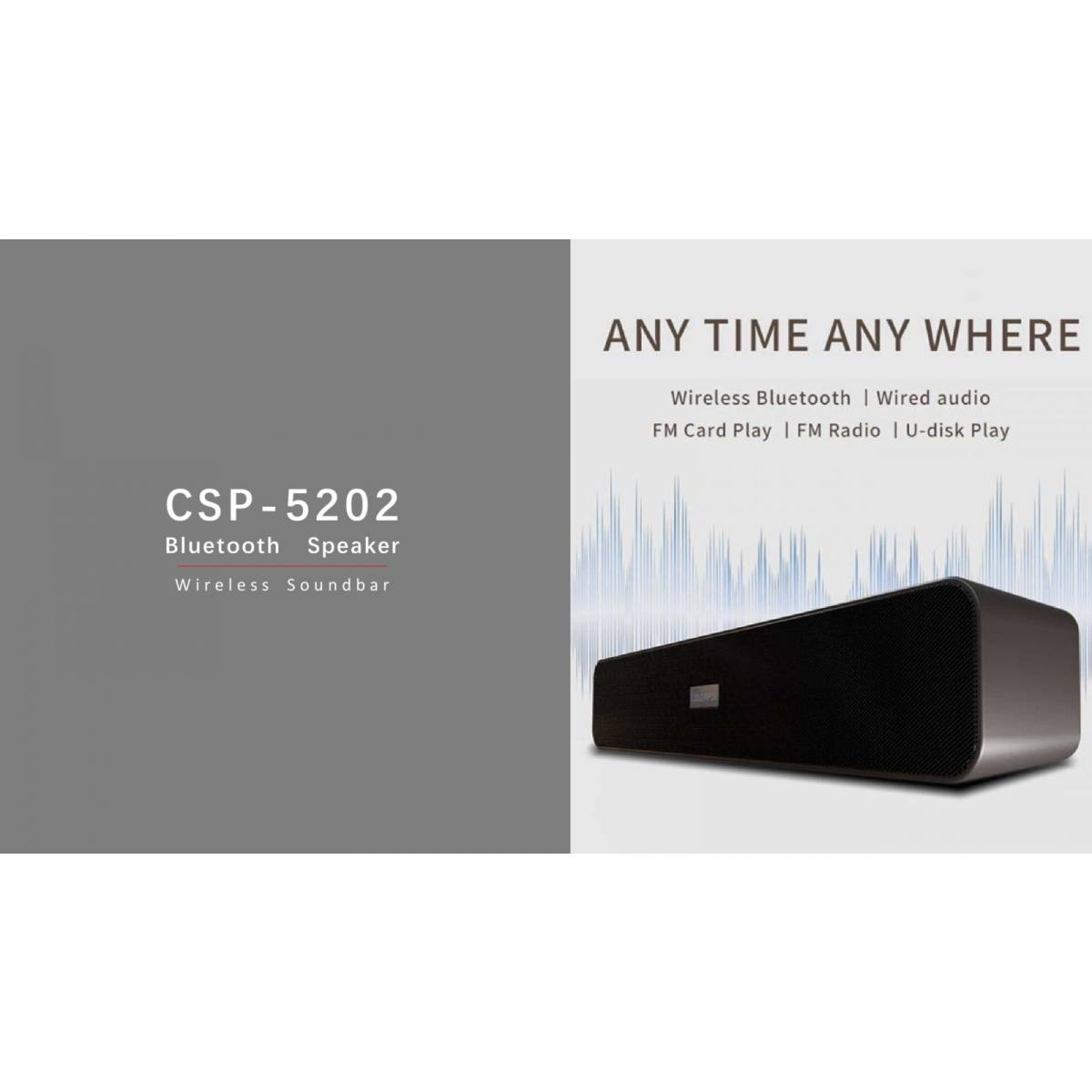 Loa Colorful Soundbar Speaker 5202 Bluetooth - Hàng chính hãng
