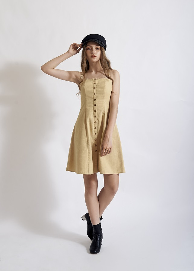Đầm linen summer