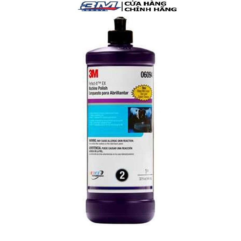 Dung dịch đánh bóng bước 2 3M - PN06094 Perfect-It EX Machine Polish - 3M Long Vu