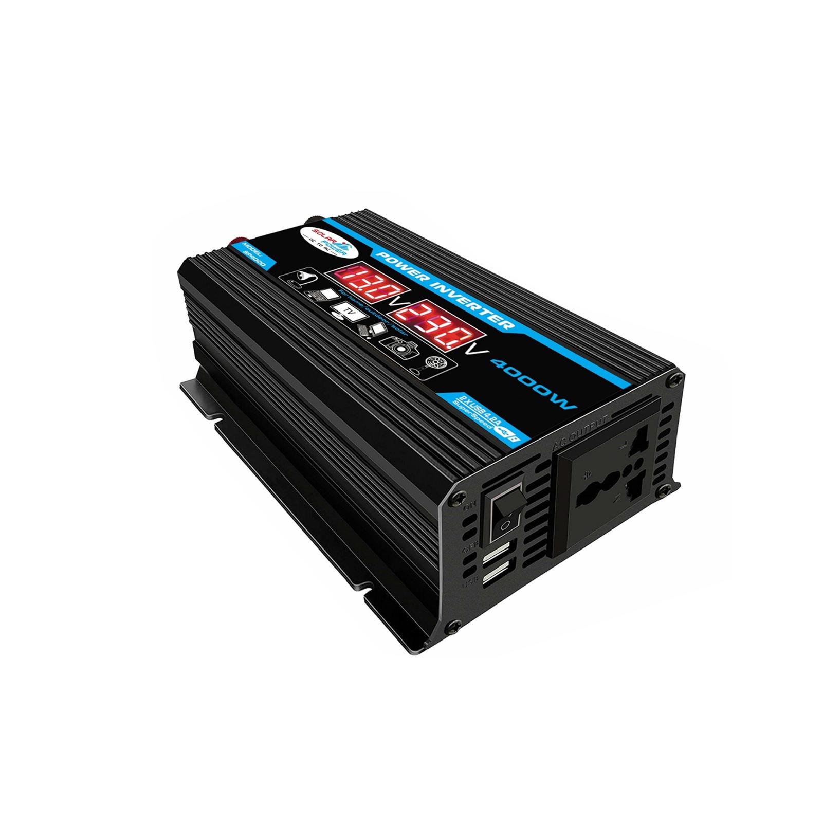 Solar Panel System 18V 20W Solar Panel 30A Charge Controller with Dual USB Car Solar Inverter Kit Complete Power Generation Supply for Mobile Phones Sports cameras, and 12V Car Batteries