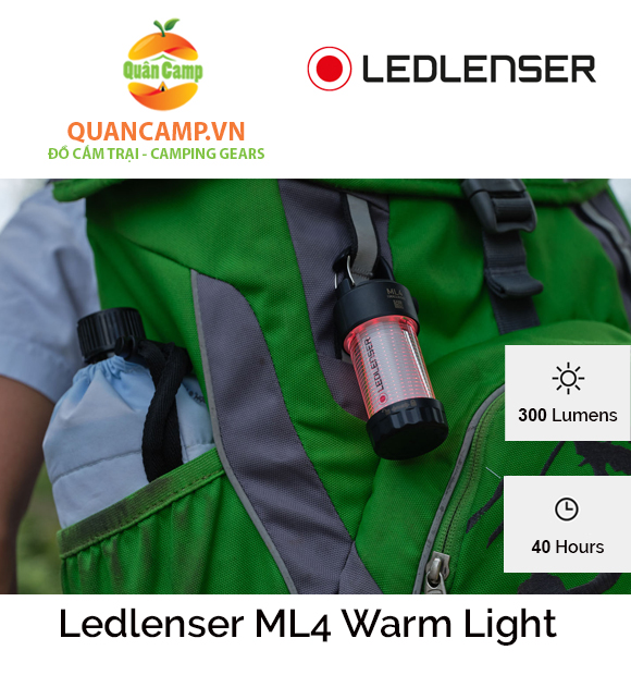 Đèn pin cắm trại Led Lenser ML4 300 lumens