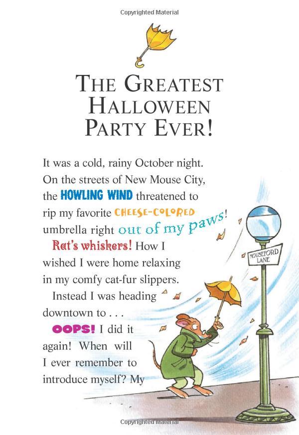 Geronimo Stilton #42: The Peculiar Pumpkin Thief (Jul) - Paperback