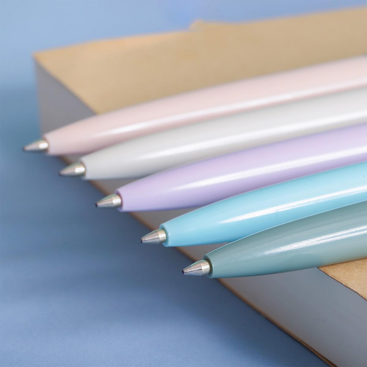 Bút Gel B - Minimalist Butter 0.6 mm - Premium Tip - Thiên Long GELB-028 - Mực Xanh (Màu Thân Bút Giao Ngẫu Nhiên)