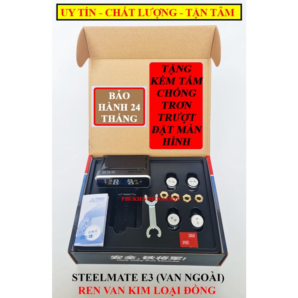 Cảm biến áp suất lốp ô tô STEELMATE X1, X2, E3W, E3 PRO, T620 android