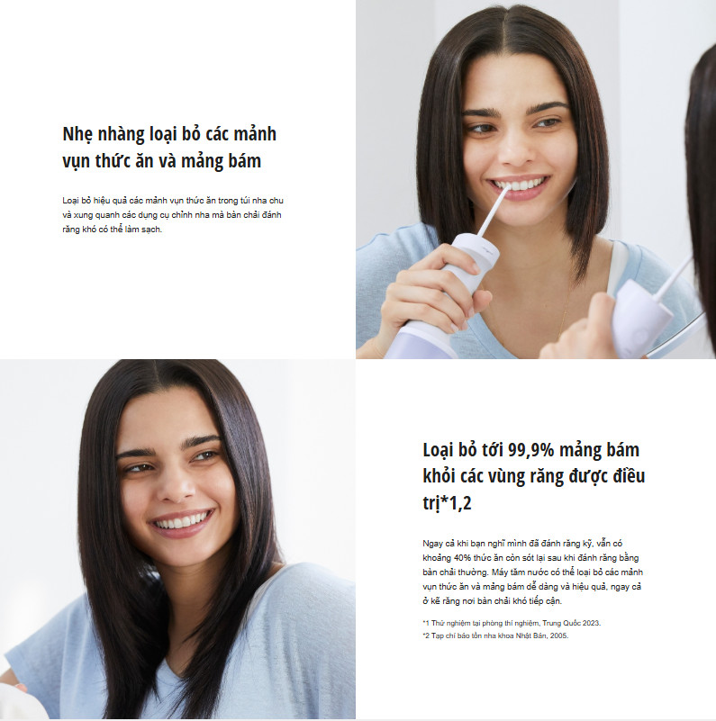 [ Hàng Chính Hãng ] Máy tăm nước cầm tay Panasonic EW-DJ26-V242 bảo hành 12 tháng - kèm dock sạc không dây