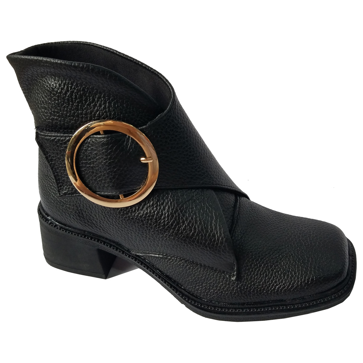 Giày Boot Nữ Da Bò Thật BIGGBEN Cao 4 phân BON12