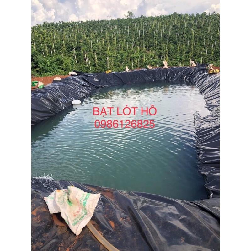 BẠT LÓT AO HỒ CÁ KOI  HDPE KHỔ 4M dày 5zem