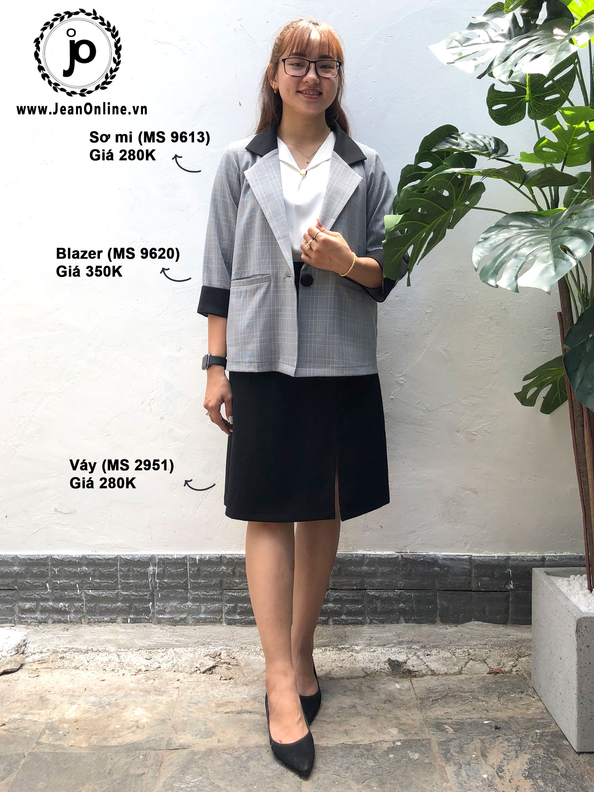 BIGSIZE Áo khoác blazer (MS 9620) vest ngoại cỡ từ 60kg đến 90kg