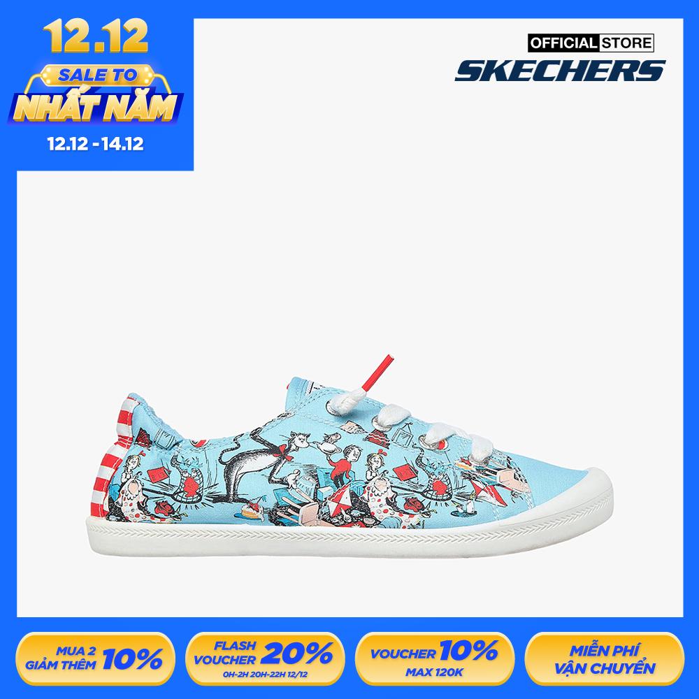 SKECHERS - Giày sneakers nữ Beach Bingo 113593-BLMT