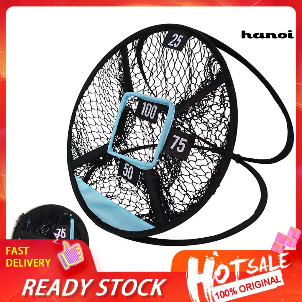 Golfer Indoor Outdoor Chipping Pitching Cage Mat Practice Net Golf Training Aid