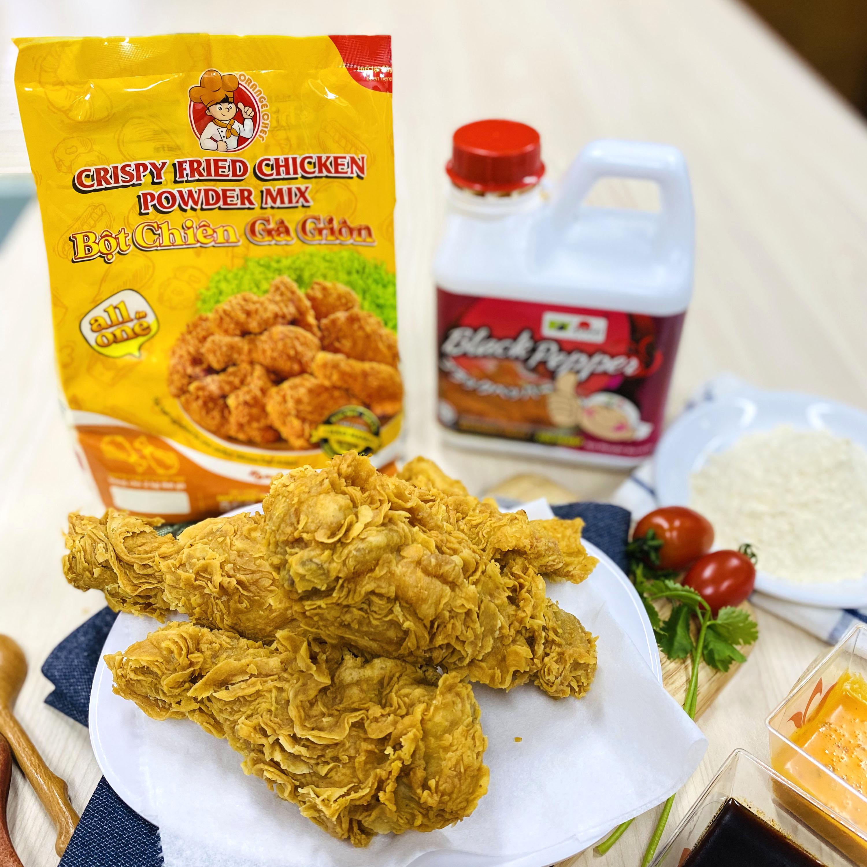 Bột chiên gà giòn KFC All in One | Túi 500G - Nguyên liệu thượng hạng nhập khẩu từ Malaysia