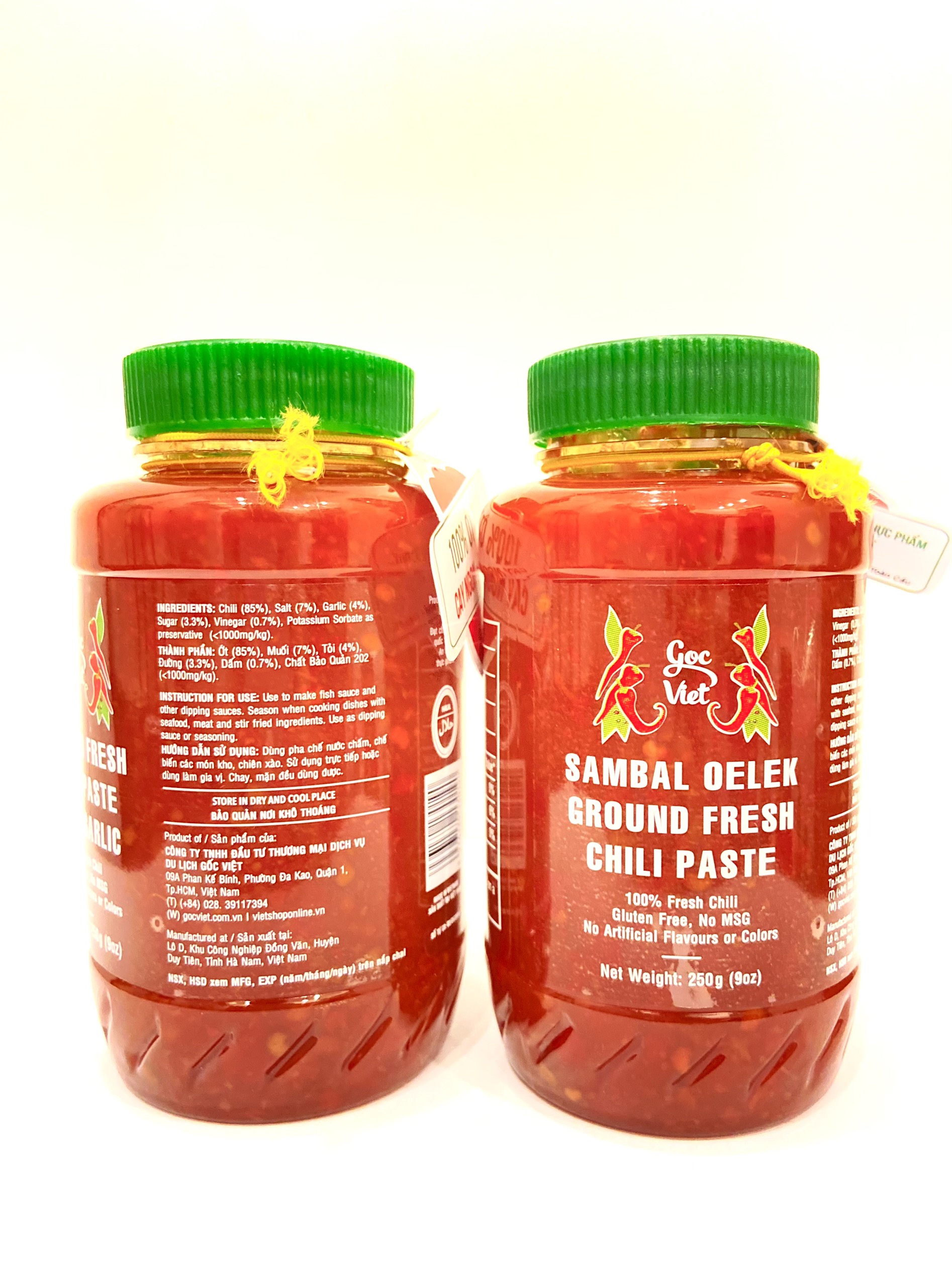 Ớt Bằm Không Tỏi Gốc Việt 250g