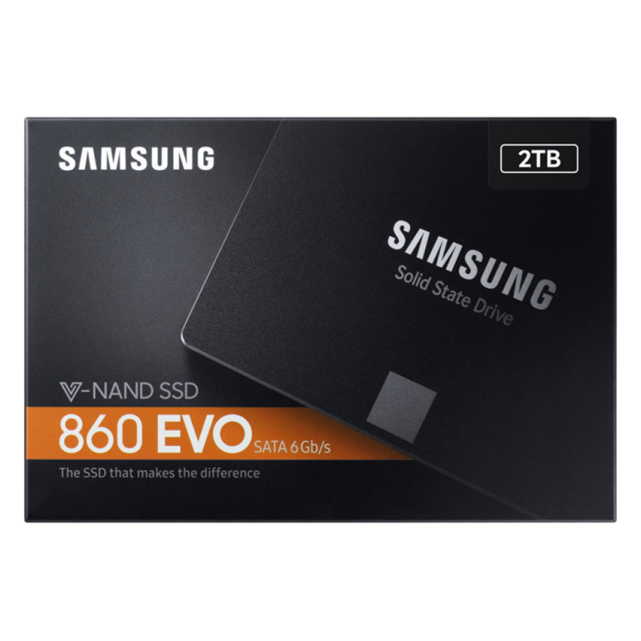 Ổ Cứng SSD Sata III 2.5 inch 2TB Samsung 860 Evo MZ-76E2T0BW - Hàng Chính Hãng