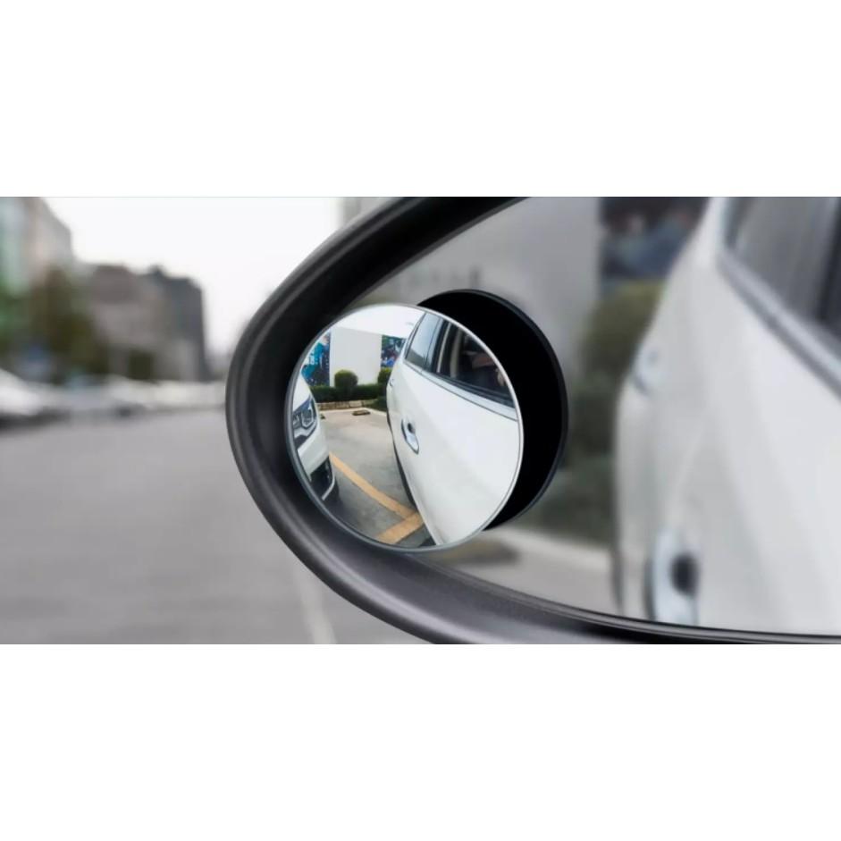 Gương cầu lồi ô tô tráng bạc xoay 360 độ