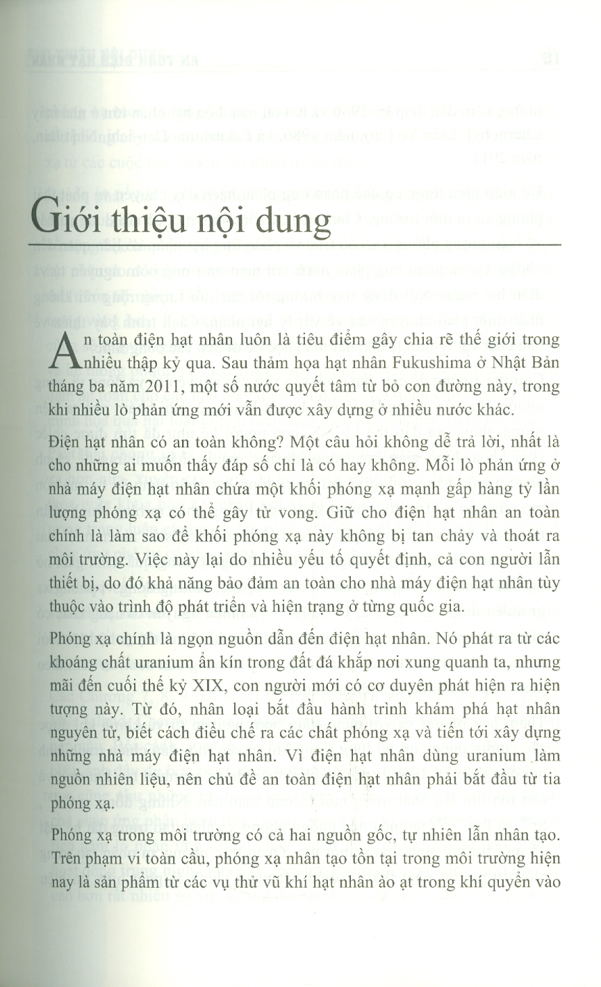 An Toàn Điện Hạt Nhân