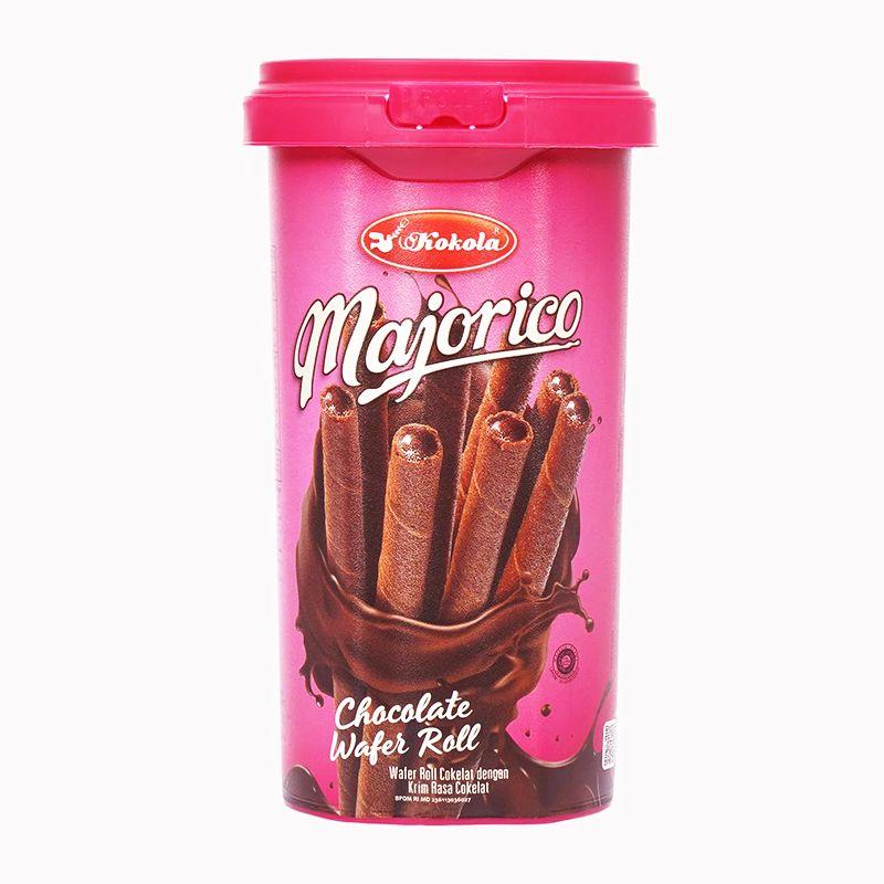 Bánh Quế Majorico Wafer Roll Kokola Vị Chocolate Hũ 250g-8998389162230