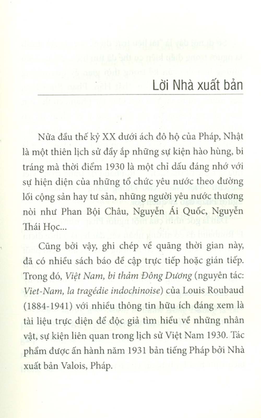 Việt Nam - Bi Thảm Đông Dương