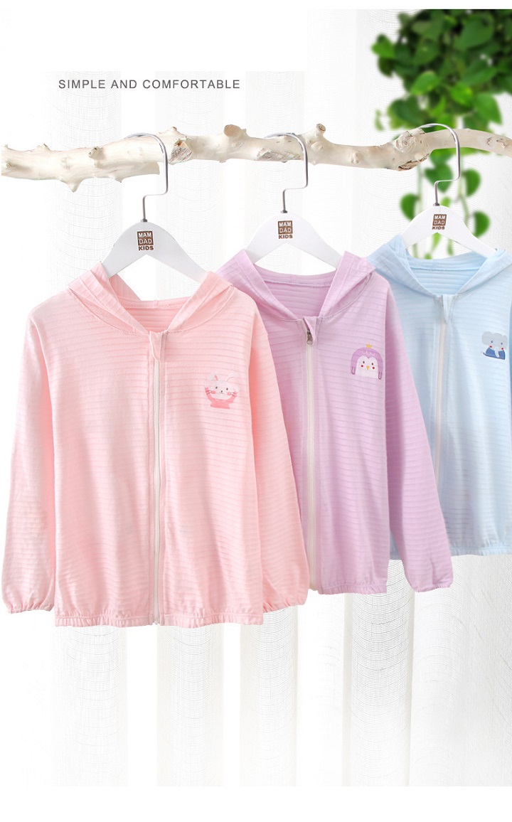 Áo khoác cho bé chất liệu cotton tăm tre