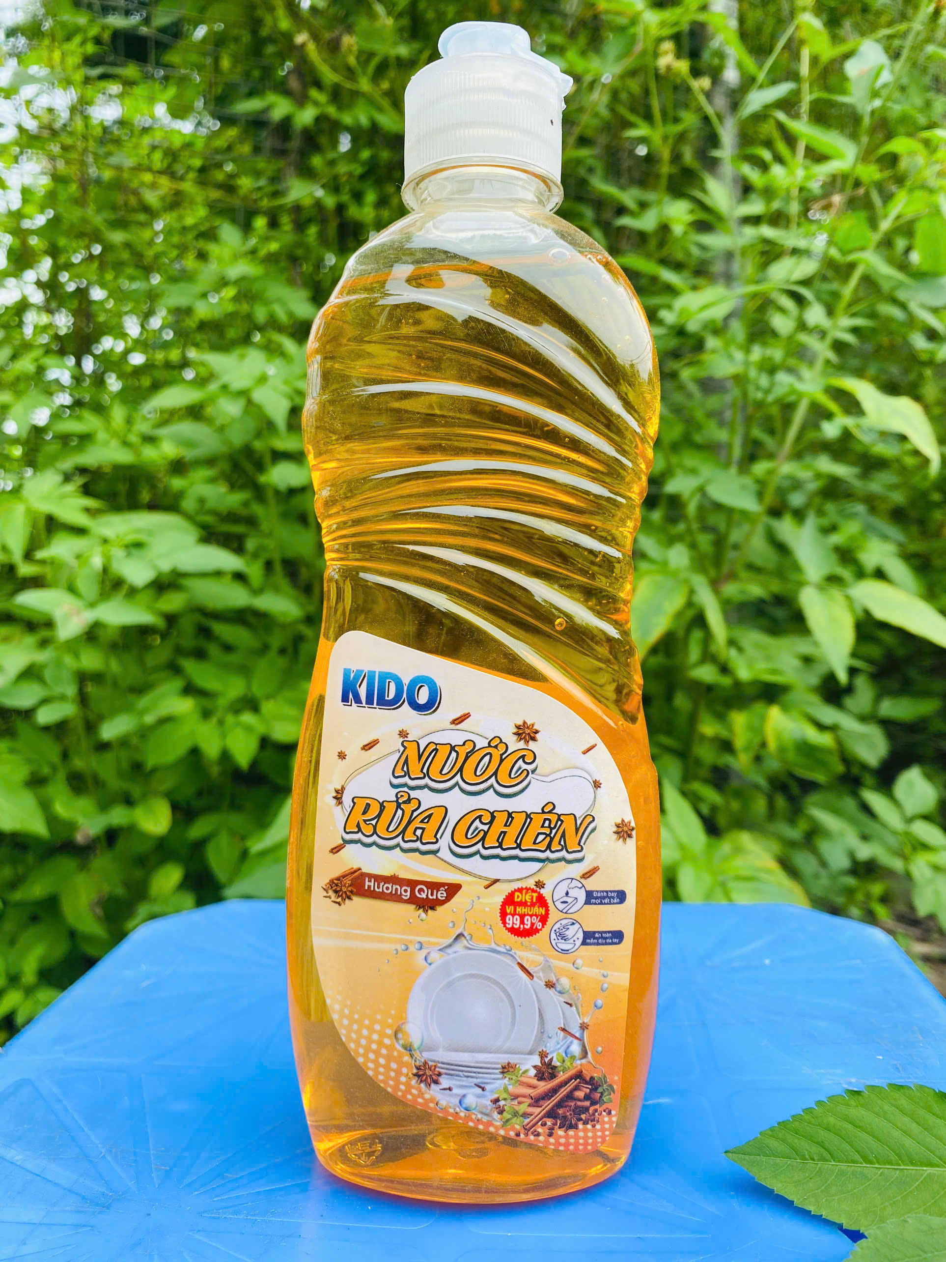Nước Rửa Chén Bát KIDO Cao Cấp 800ml Hương Quế Chiết Xuất Từ Thiên Nhiên