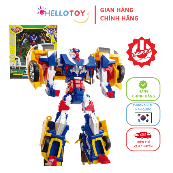 Đồ Chơi Mô Hình Lắp Ráp Xe Hơi Biến Hình Cỡ Lớn HELLO CARBOT FRON