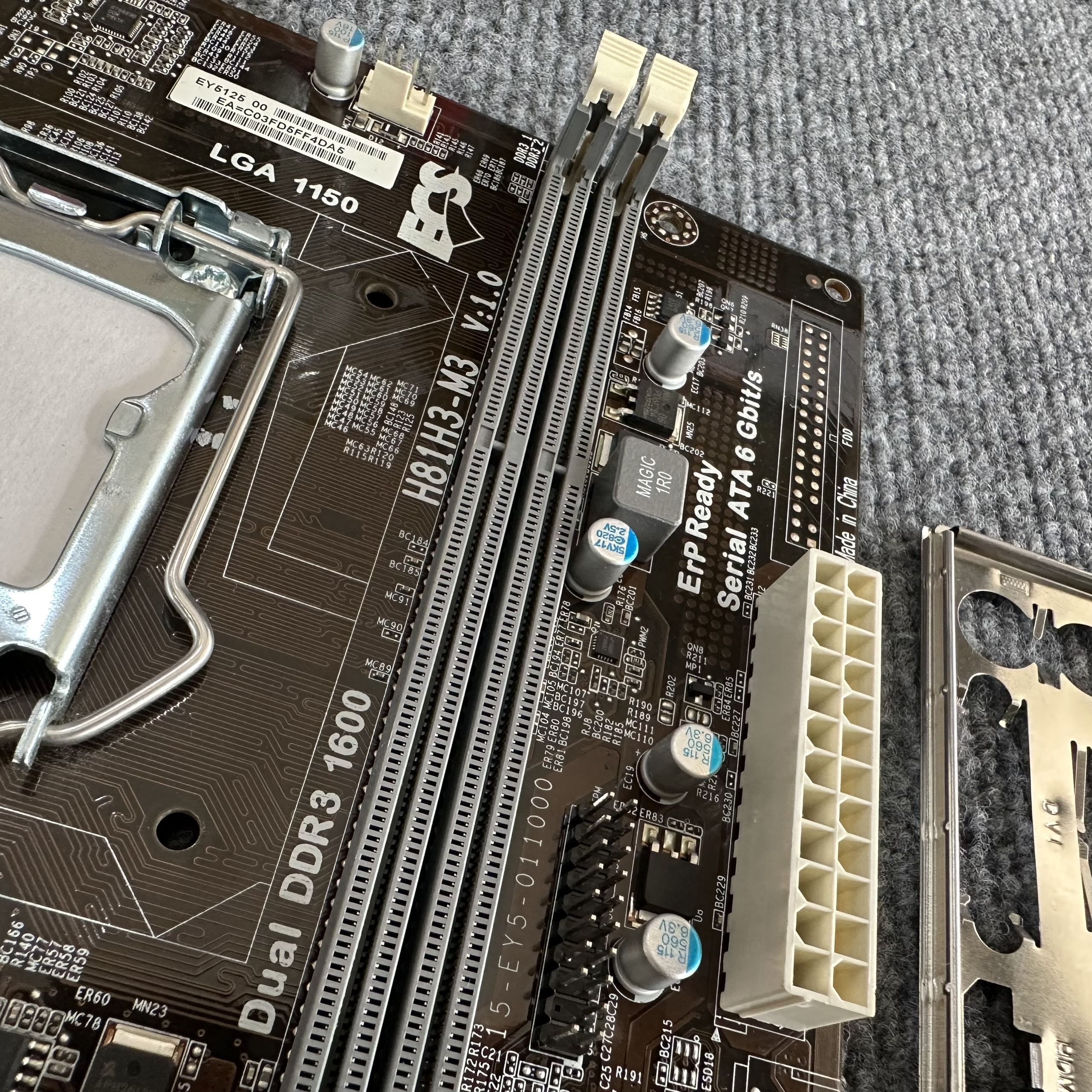 Mainboard ECS H81 Socket 1150 Đẹp Keng - Hàng Nhập Khẩu