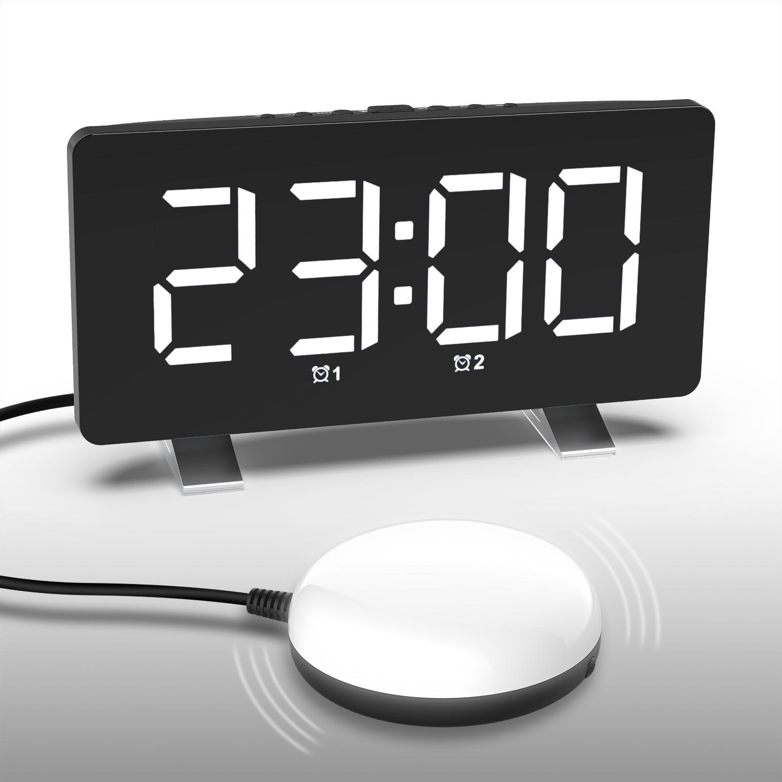 Digital Clock LED with USB Port for Bedroom