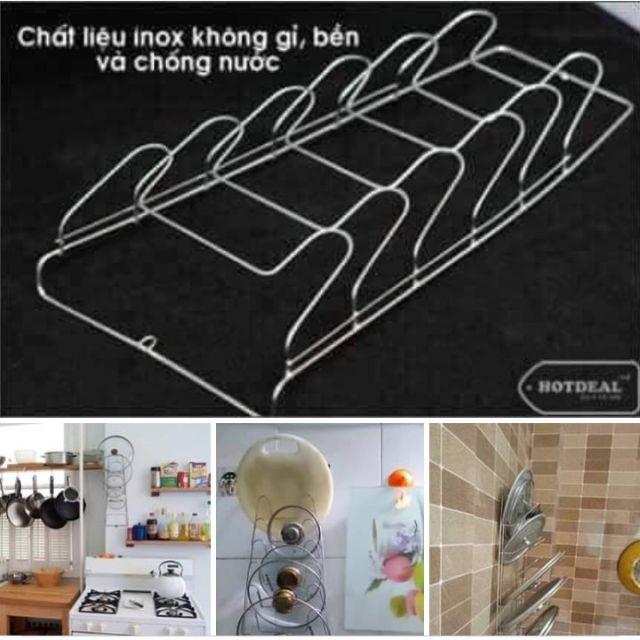 GIÁ TREO VUNG NỒI INOX 7 TẦNG