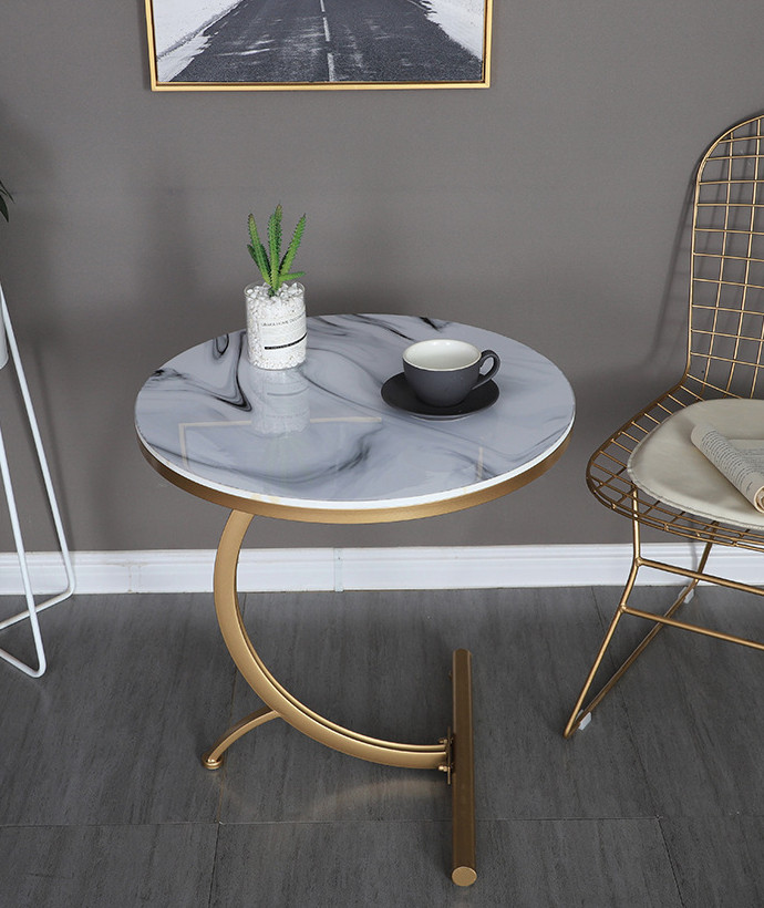 Bàn trà trang trí LIGHT EXTRAV WHITE