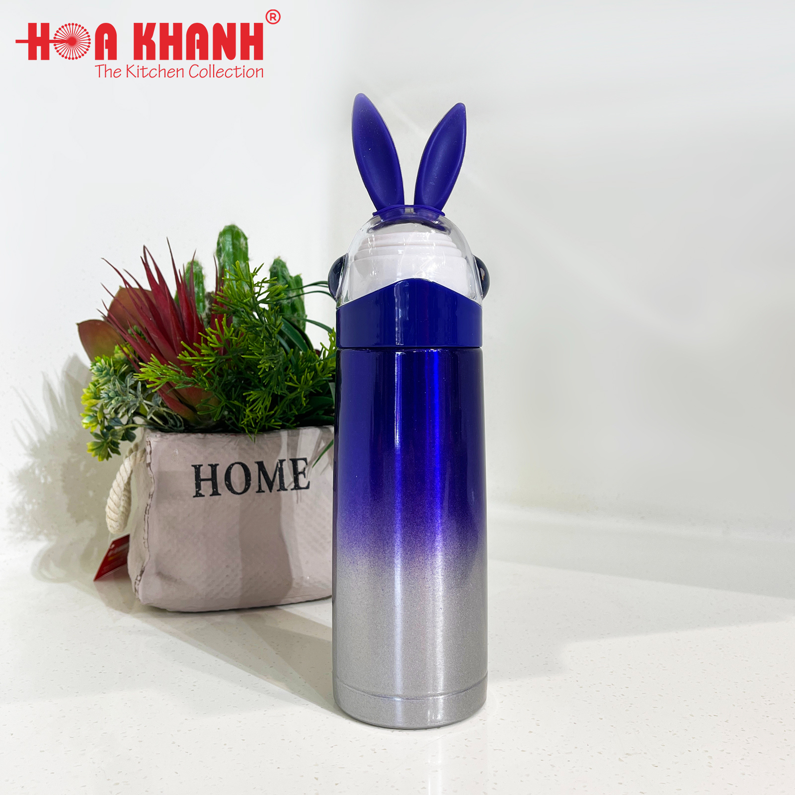 BÌNH GIỮ NHIỆT TAI THỎ 350ML - A06-BNTT6320