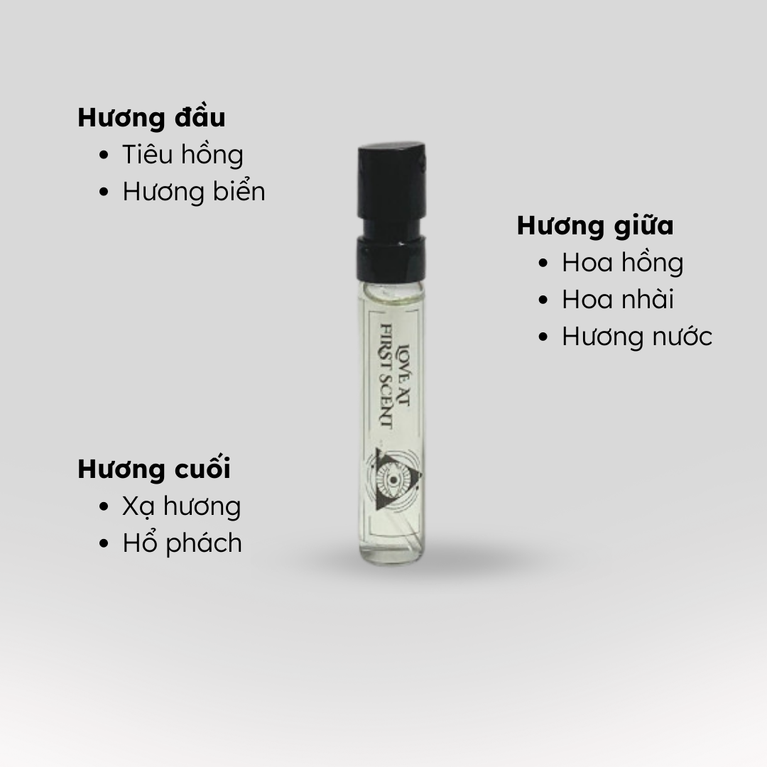 Combo nước hoa Morra 5 chai BST - The Mood 2ml