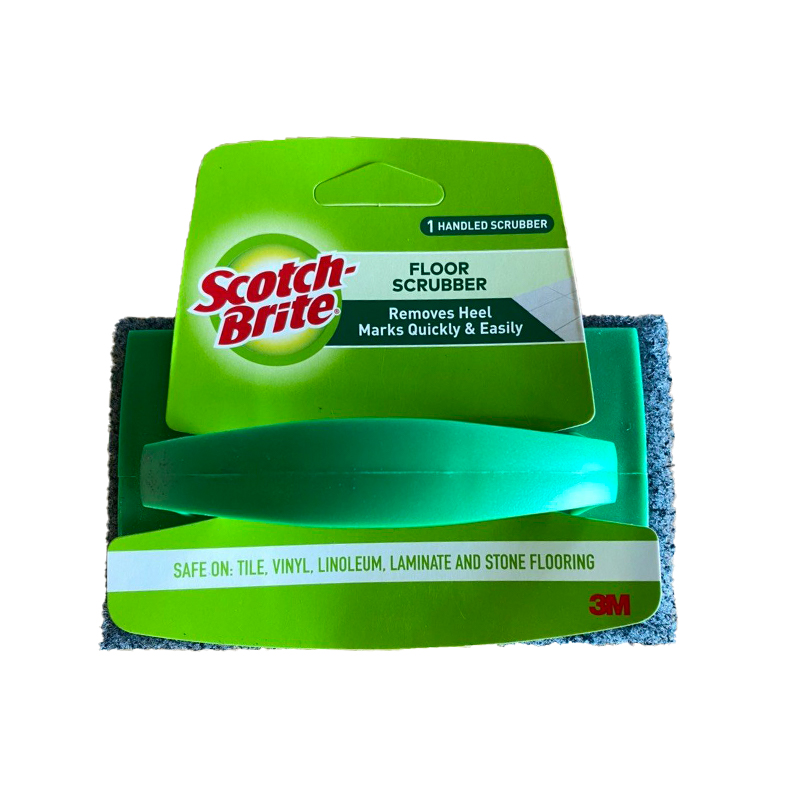 Bàn chải chà sàn nhà tắm bằng cước siêu sạch Scotch Brite 3M - Đa năng, tay cầm nhựa cao cấp, dễ dàng thay thế lớp cước, không gây trầy xước 5300