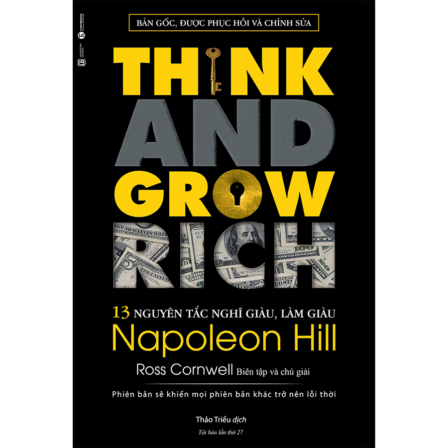 Think And Grow Rich - 13 Nguyên Tắc Nghĩ Giàu Làm Giàu - Bìa Mềm